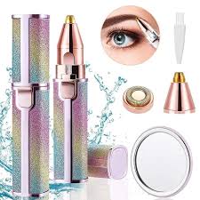 Flawless Brow Elegance: 2-in-1 Electric Eyebrow Trimmer & Shaver